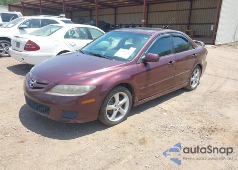 2008 Mazda Mazda6 I Sport Ve из США, поврежденный, VIN 1YVHP80C985M46809